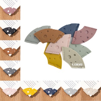 Premium PU Leather Sector Bookmark for Book Enthusiasts