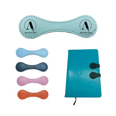 PU Leather Magnetic Bookmark