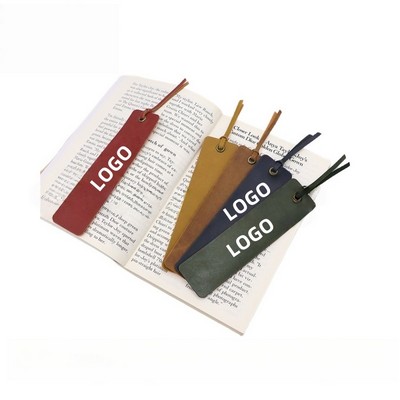 Wholesale Birth Flower Leather Bookmarks